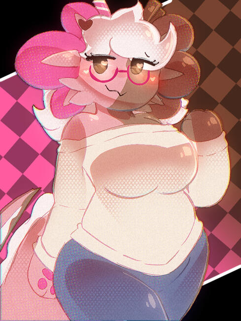 Mochi fanart from: @hl_note :33